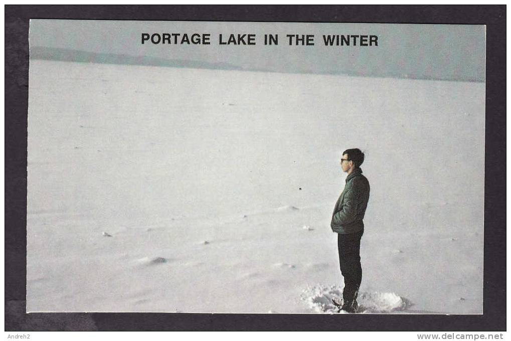 MICHIGAN - BREATHTAKING PORTAGE LAKE IN THE WINTER  ONEKAMA MICHIGAN - FIRST SNOW IN EARLY NOVEMBER - Autres & Non Classés