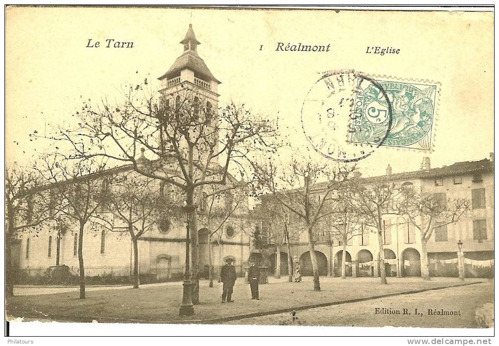 REALMONT  -  L'Eglise - Realmont