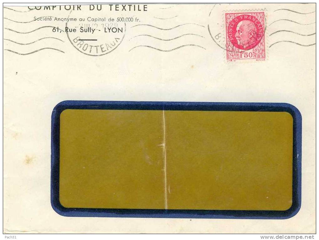 Lettre De Lyon Brotteaux Pour Labastide Rouairoux Tarn - Covers & Documents