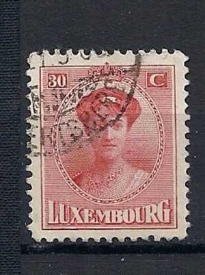 127  Obl    Y  &  T  Luxembourg   (grande Duchesse Charlotte) - 1921-27 Charlotte Di Fronte