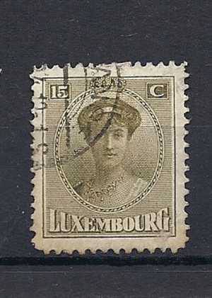 124  Obl    Y  &  T  Luxembourg   (grande Duchesse Charlotte) - 1921-27 Charlotte Di Fronte