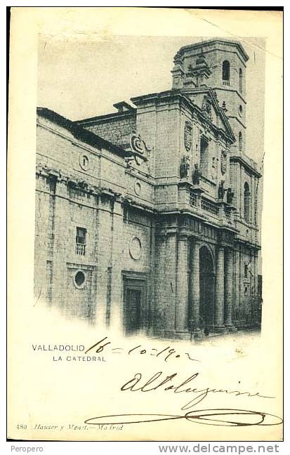 AK, Spain,VALLADOLID ,  Old Postcard, 1902 - Valladolid
