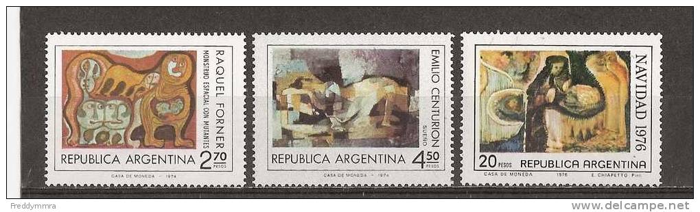 Argentine:  996/ 997 + 1074 ** - Unused Stamps