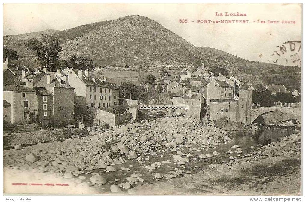 48/ PONT DE MONTVERT / LES DEUX PONTS - Le Pont De Montvert