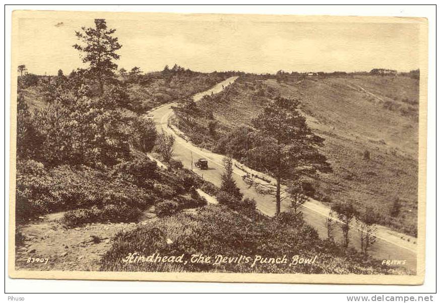 UK626:   HINDHEAD : The Devil'sPunch Bowl - Surrey