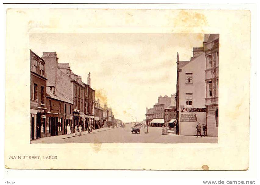 UK625 : LARGS : Main Street - Ayrshire