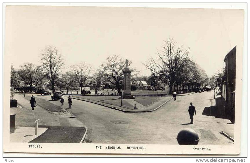 UK648 : WEYBRIDGE : The Memorial - Surrey