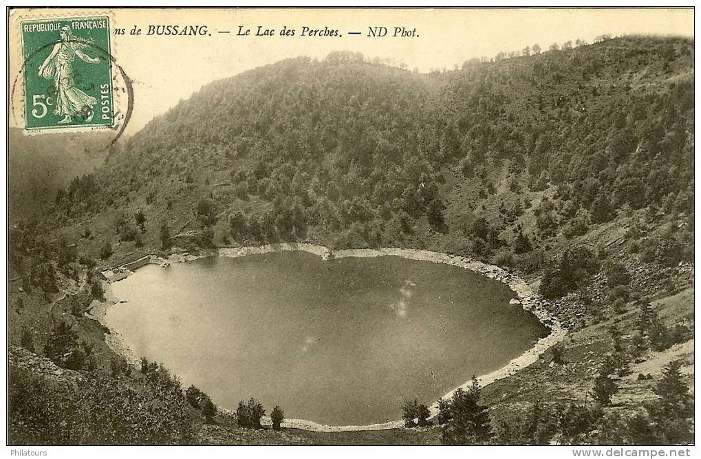 Environs De BUSSANG  -  Le Lac Des Perches - Bussang