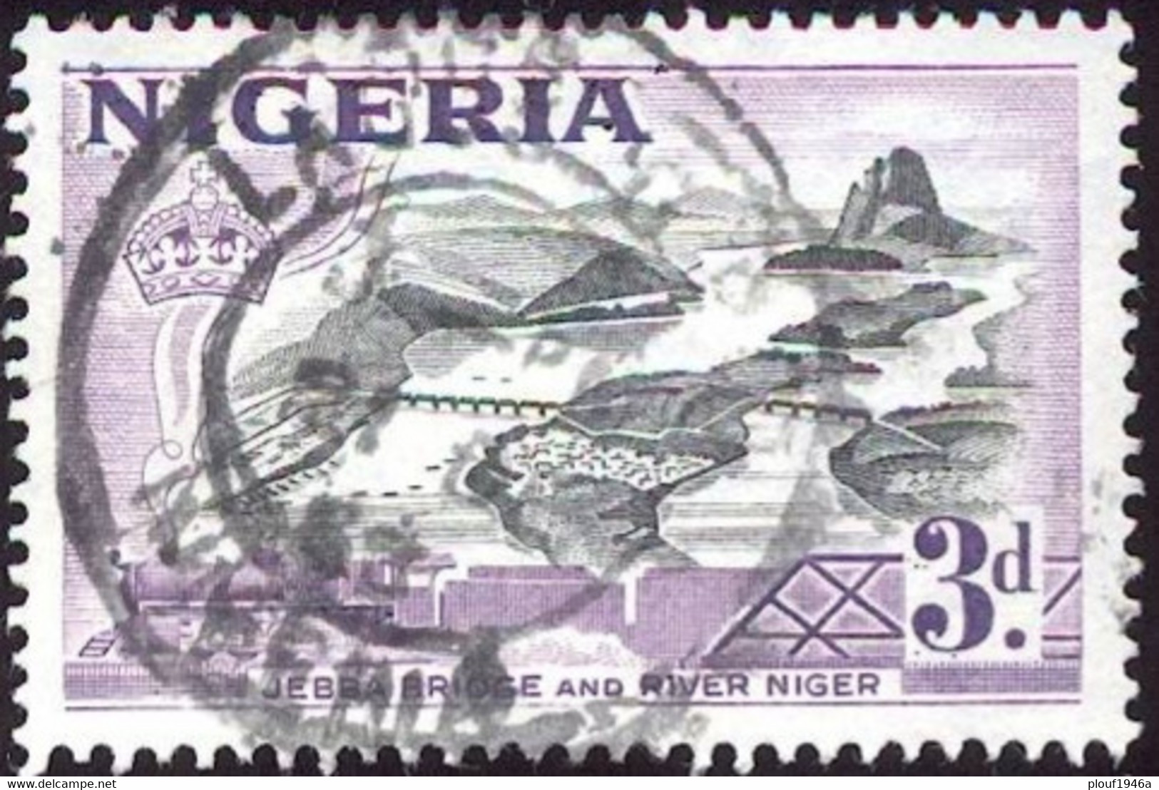 Pays : 346  (Nigeria : Colonie Britannique)  Yvert Et Tellier N° :   80 (o) - Nigeria (...-1960)