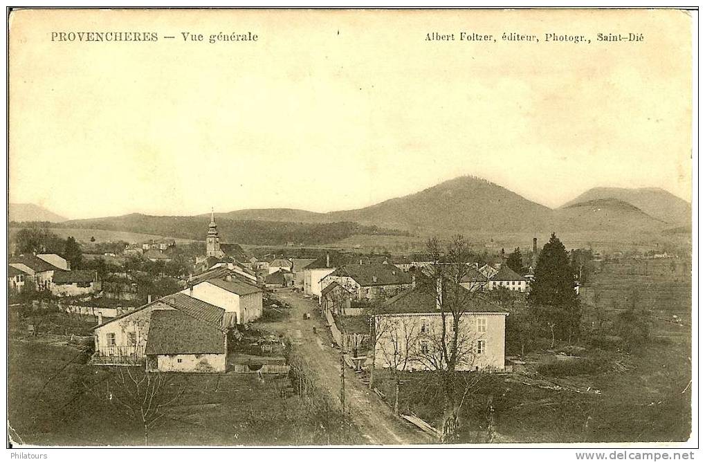 PROVENCHERES  -  Vue Générale - Provencheres Sur Fave