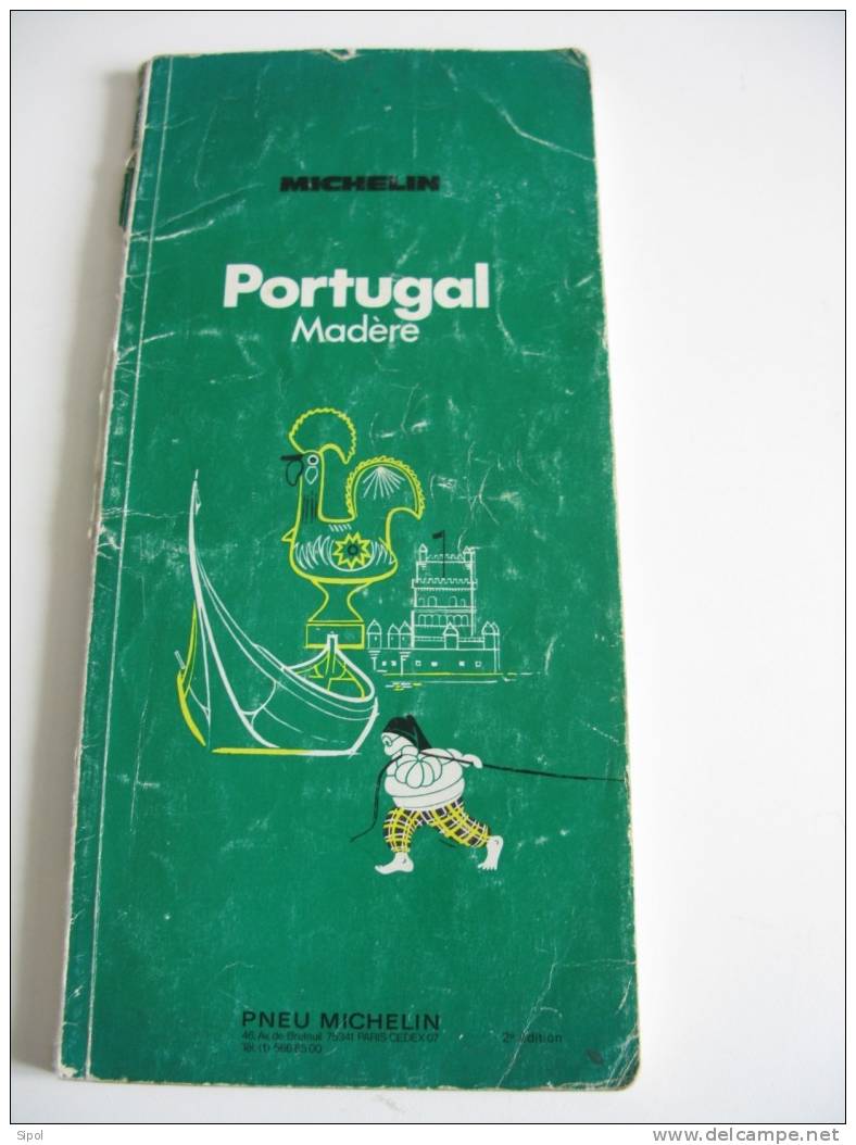 Guides Michelin Vert  : Portugal , Madère Année 1974 - Michelin (guides)