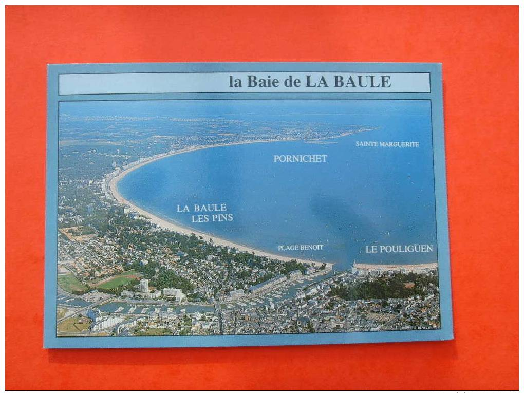 44-19) La Baule :plage Benoit : Vue Generale : Entre Le Pouliguen Et Pornichet - La Baule-Escoublac