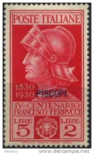 PIA - PISCOPI - 1930 : Ferrucci - (SAS   12-16) - Egée (Piscopi)