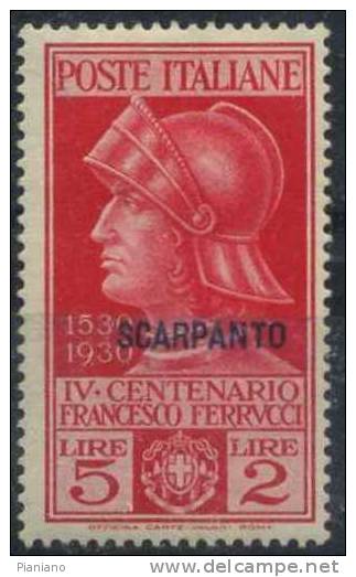 PIA - SCARPANTO - 1930 : Ferrucci - (SAS 12-16) - Egée (Scarpanto)