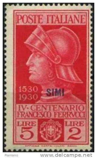 PIA - SIMI - 1930 : Ferrucci - (SAS 12-16) - Aegean (Simi)