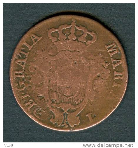 PORTUGAL, Pièce, Année 1799 : X (10) Reis, Maria I, Marie I - Portugal