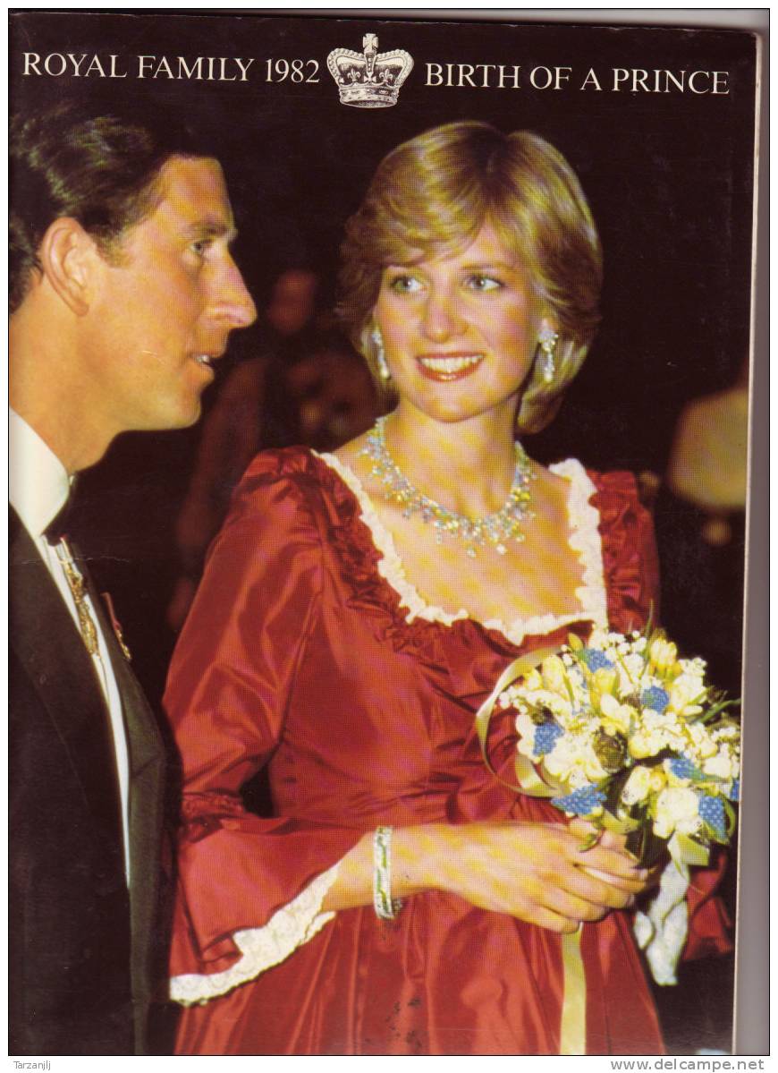 Livre Anglais: Royal Family 1982 Birth Of Prince (Princesse Lady Diana) Album Photo - Albums & Collections