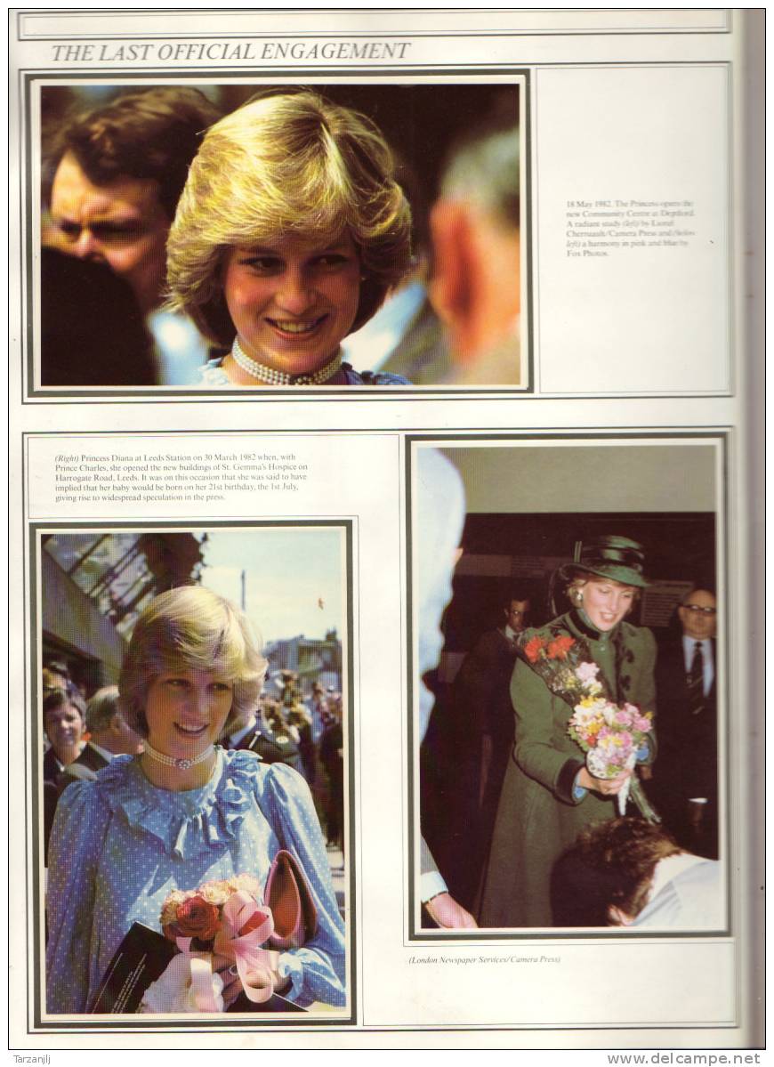 Livre Anglais: Royal Family 1982 Birth Of Prince (Princesse Lady Diana) Album Photo - Albums & Collections