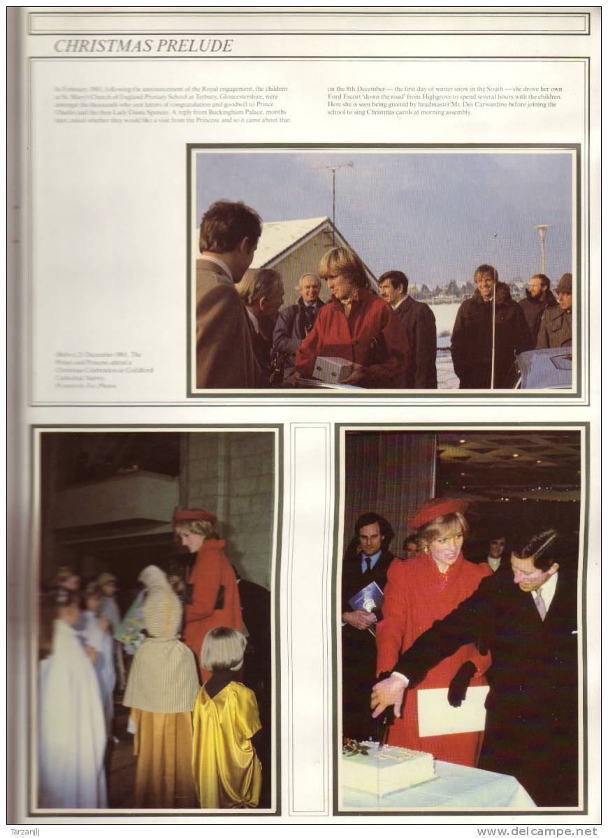 Livre anglais: Royal Family 1982 Birth of Prince (Princesse Lady Diana) Album photo