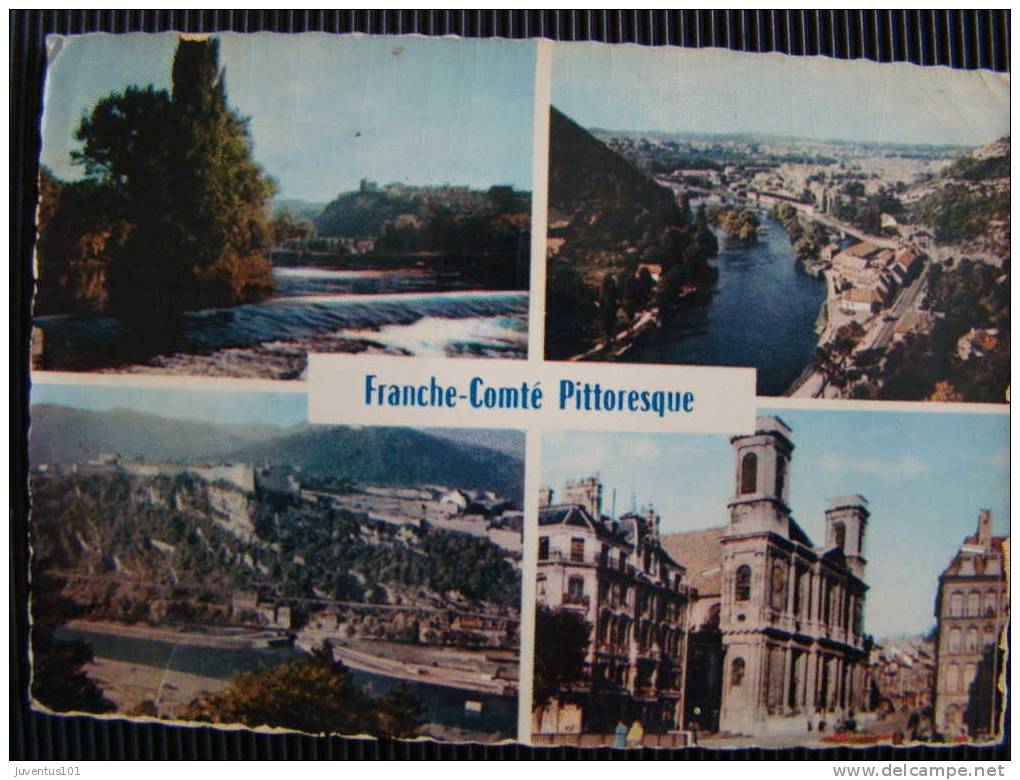 CPSM Franche Comté Pittoresque - Franche-Comté