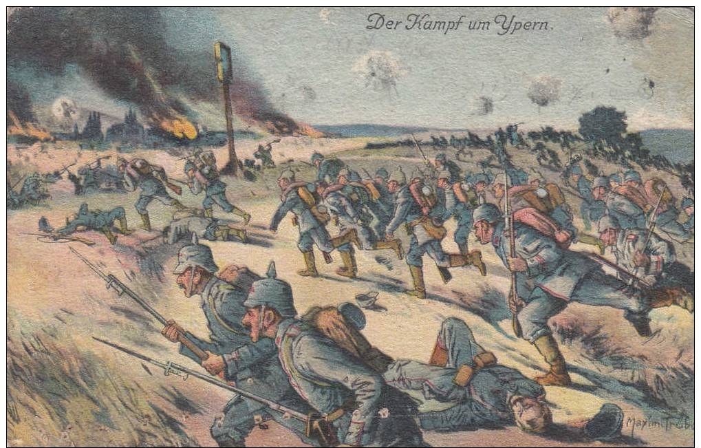 DER KAMPF UM YPERN - Guerre 1914-18