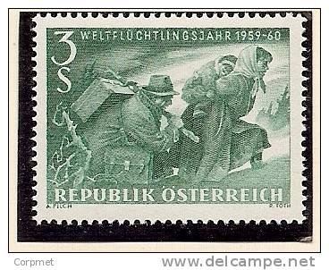 REFUGEES - AUSTRIA - 1960 Yvert # 915 - MINT (NH) - - Flüchtlinge