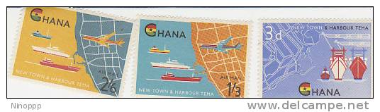 Ghana-1962 Opening Of Tema Harbor MNH - Ghana (1957-...)