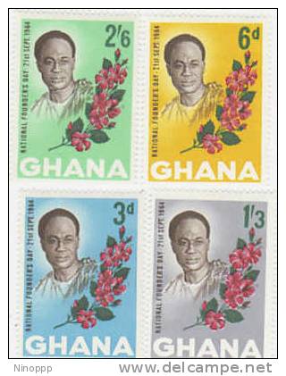 Ghana-1964 Founder's Day 55th Birthday MNH - Ghana (1957-...)