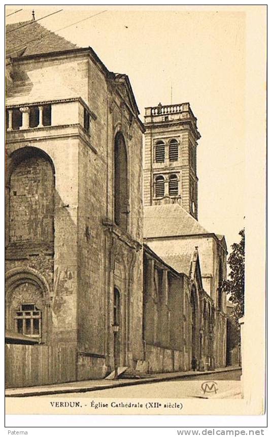 VERDUN, Catedral   Postal , Post Card, Postkarte, - Verdun