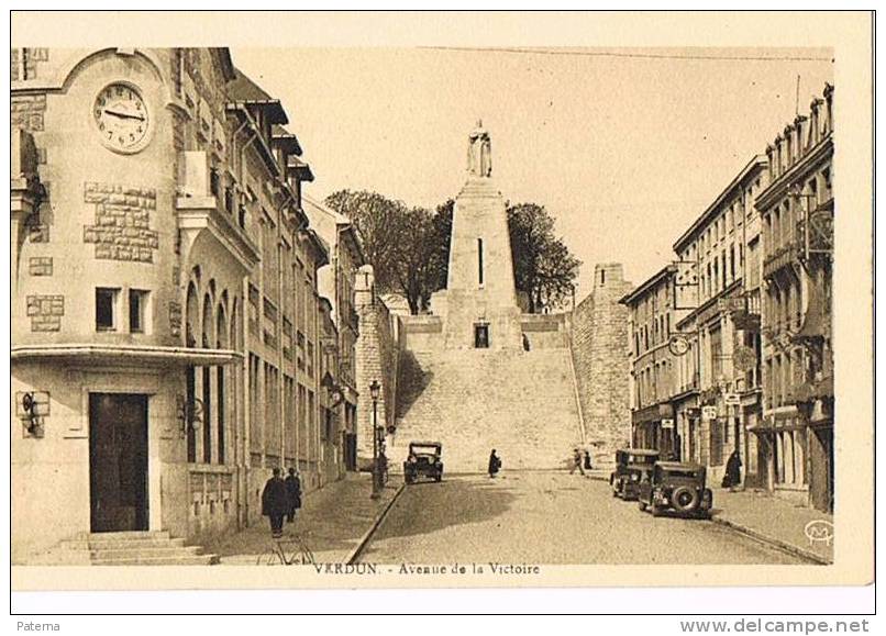 VERDUN, Avenida De La Victoria,   Postal , Post Card, Postkarte, - Verdun