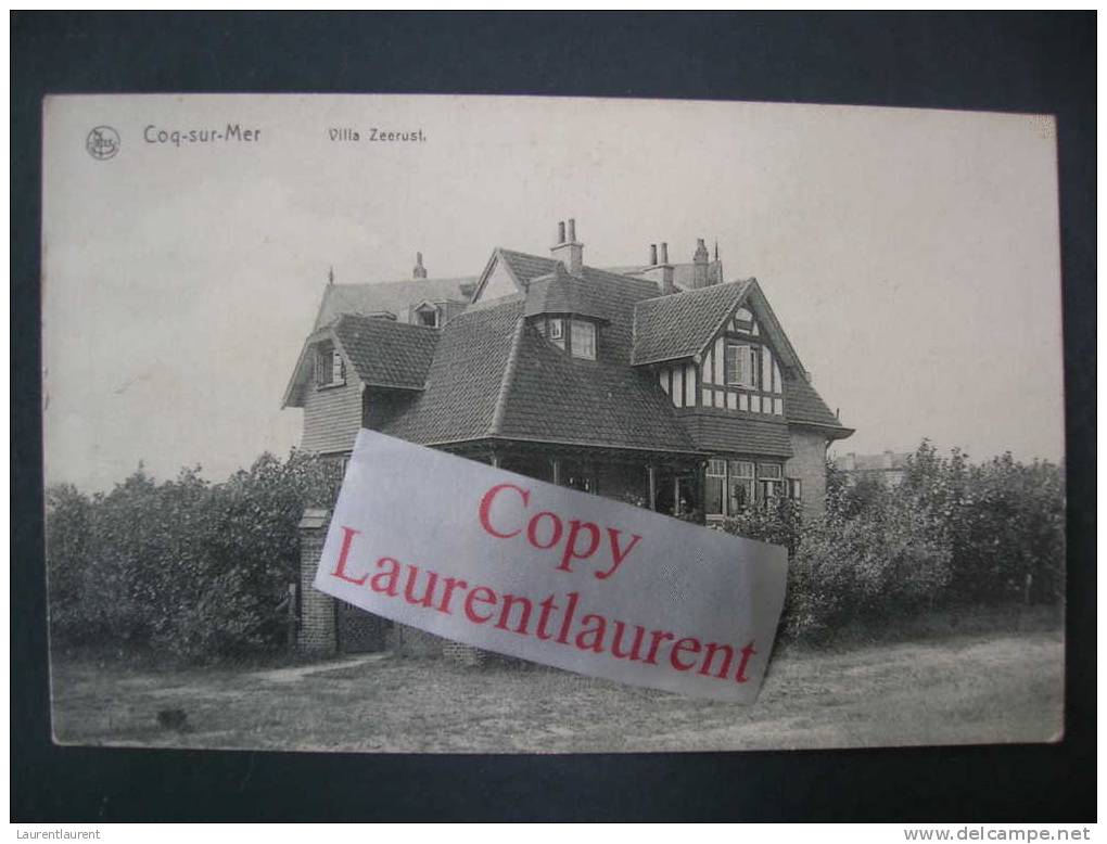 COQ-SUR-MER : Villa Zeerust - RARE - De Haan