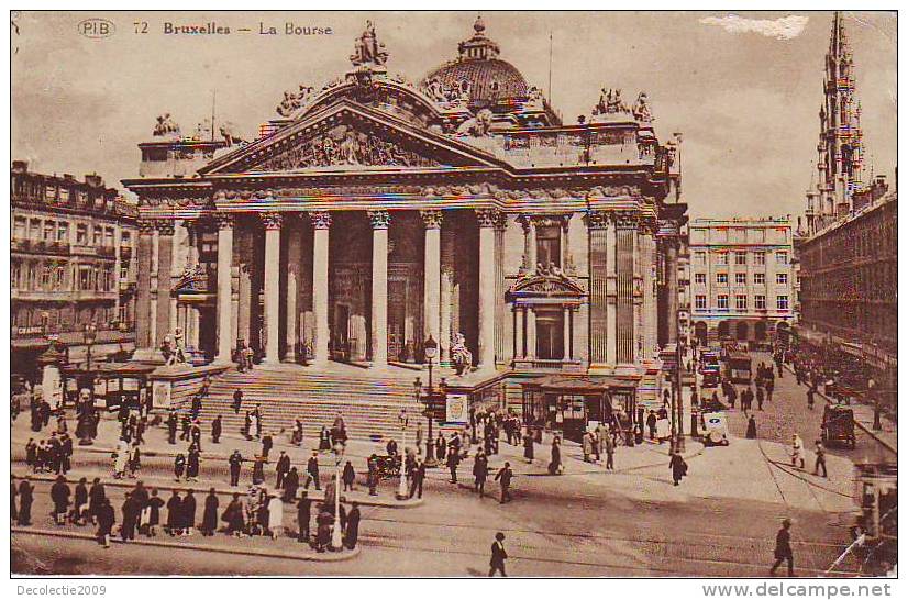 Z6538 Belgium Bruxelles La Bourse Not Used  Perfect Shape - Institutions Européennes