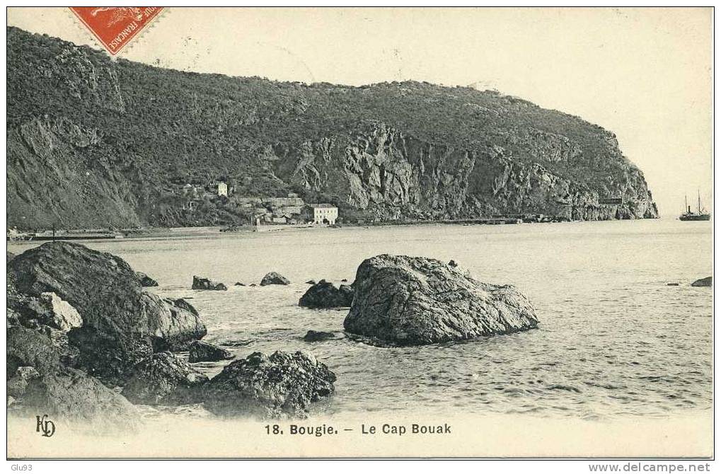 Lot 2 CPA - Bougie - Béjaïa (Algérie) - Le Cap Bouak - Vue Générale Du Nouveau Port - Bejaia (Bougie)