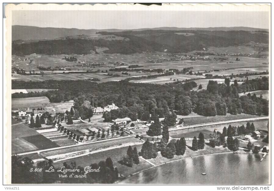 La Lignière Gland Vue D´avion Suisse - Gland