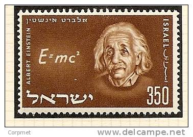ALBERT EINSTEIN -  ISRAEL - Yvert # 110  MINT (LH) - Albert Einstein