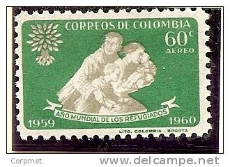 REFUGEES - COLOMBIA  - 1960  - Aériens Yvert # A 362 - MINT (NH) - Refugees