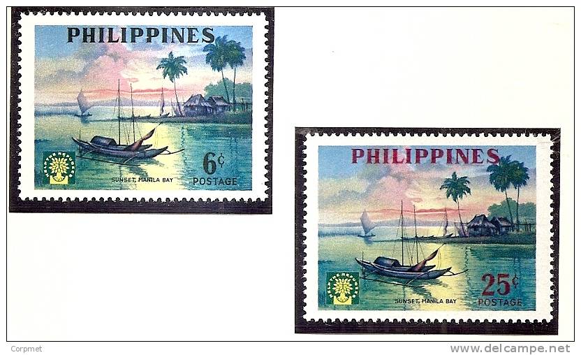 REFUGEES - PHILIPPINES  - 1960  - Yvert # 496/7 - MINT (NH) - Réfugiés