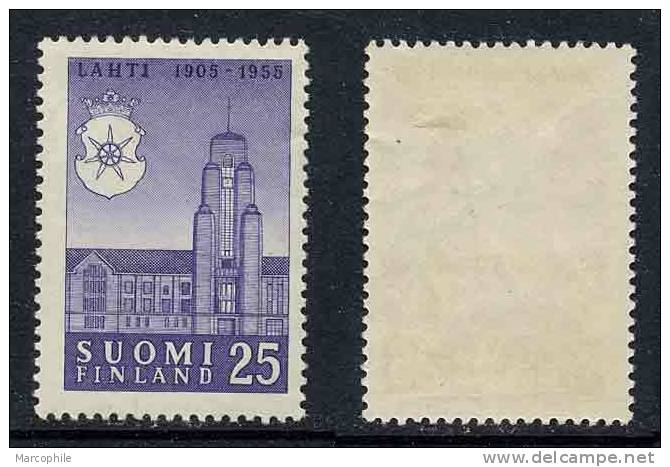 FINLANDE / 1955  -   25 M. Bleu Violet - # 429  * - Nuovi