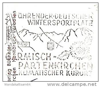 AK 689 Hotel Schneefernerhaus (2660) Mit Zugspitzgipfel 2964 M 27.2.56-17 (13b) GARMISCH-PARTENKIRCHEN Aa Nach Witten - Zugspitze