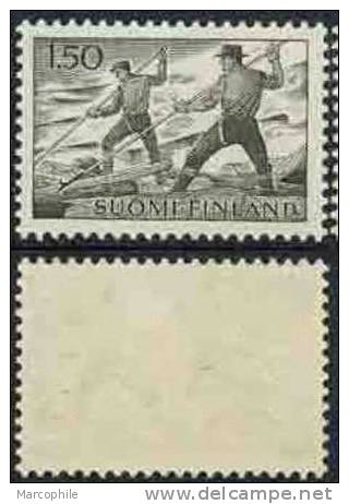 FINLANDE / 1963  -   1.50 M. Gris Olive  - # 546A  ** - Unused Stamps