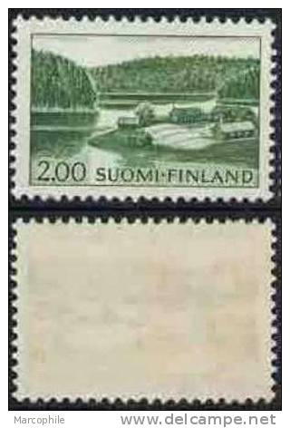 FINLANDE / 1963  -   2  M. Vert -  # 548B  ** - Ongebruikt