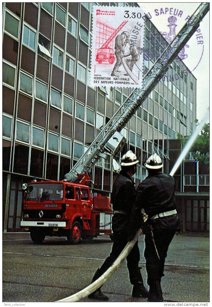 CORPS DES SAPEURS-POMPIERS DE MULHOUSE - "Manoeuvre D'extinction" - Firemen