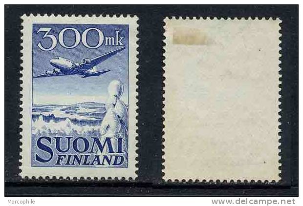 FINLANDE - POSTE AERIENNE  / 1950  -   300 M. Bleu.  -  # 3  * - Ongebruikt