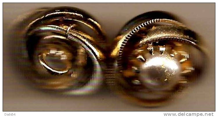 Bouton Rond Perle  Diamétre 15 Mm - Botones