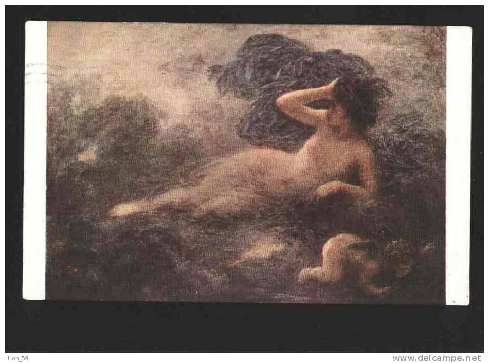 10635 Art Nude LATOUR - ANGELS La Nuit The Night Girl NODIE , NOTTE , NOC - LAPINA 399 / 112 - Engelen