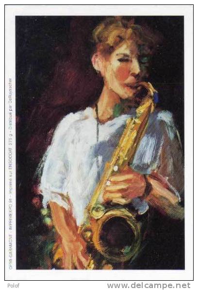 Saxophoniste -   Saxophone (A428) - Ante 1900