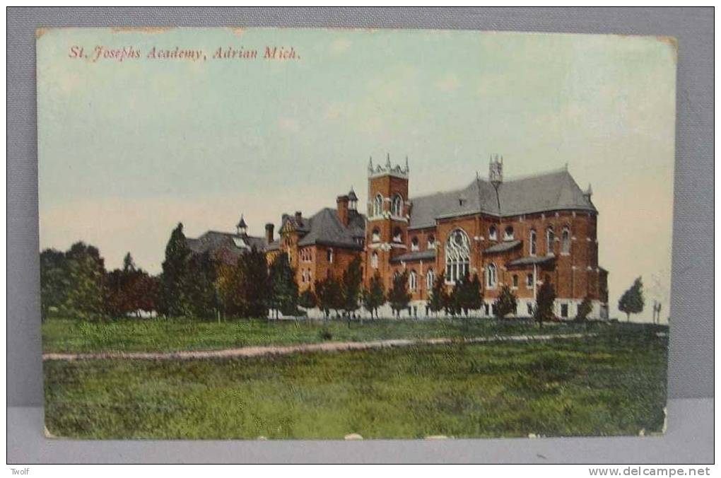 St. Josephs Academy, Adrian Mich. - S. 3ro Wolverine News C°, Detroit, Mich. Printed In Belgium - Other & Unclassified