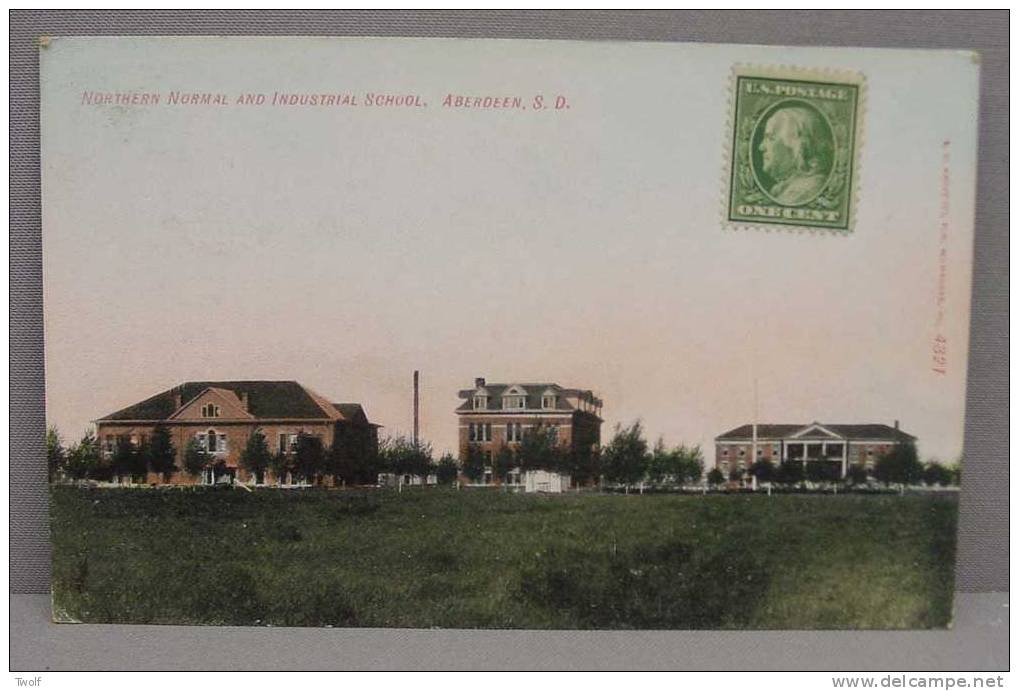 Northern Normal And Industrial School, Aberdeen, S.D. - E.C. Kropp Co, Pub. Milwaukee, No 4321 - Aberdeen