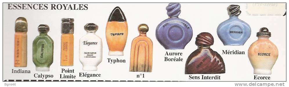 *  Fève Porcelaine En Pied Et Volume....ESSENCES  ROYALES.....Série De 10 Fèves..( EPI  FOLIE  2003 ) - Autres & Non Classés