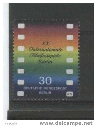 BERLIN Yvert 333 Série Complète Neuve ** MNH Luxe Festival Du Film De Berlin - Cinema